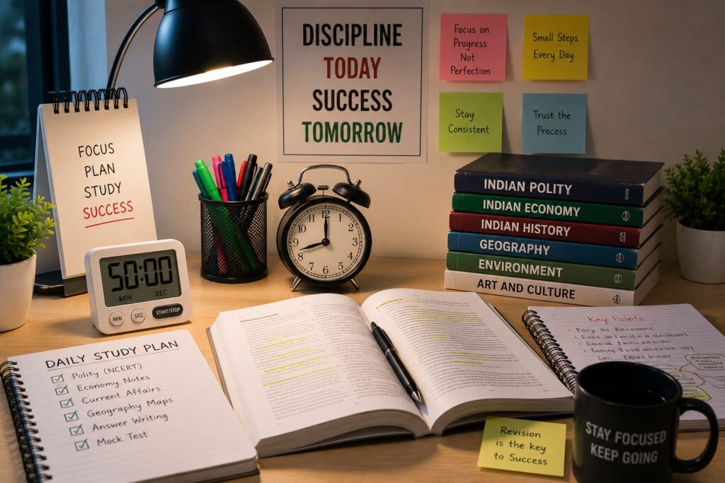 UPSC Preparation with timer