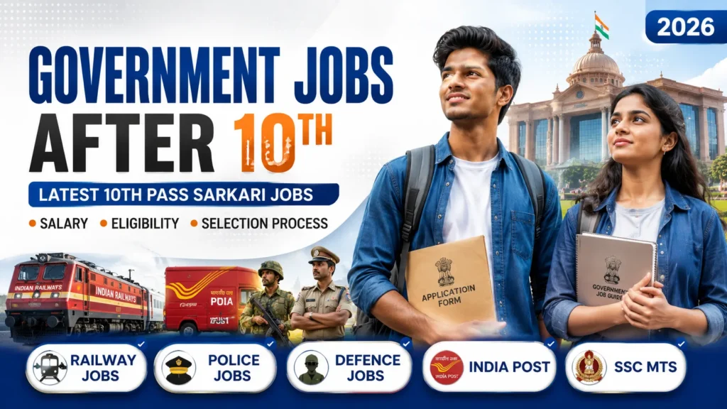government jobs after 10th