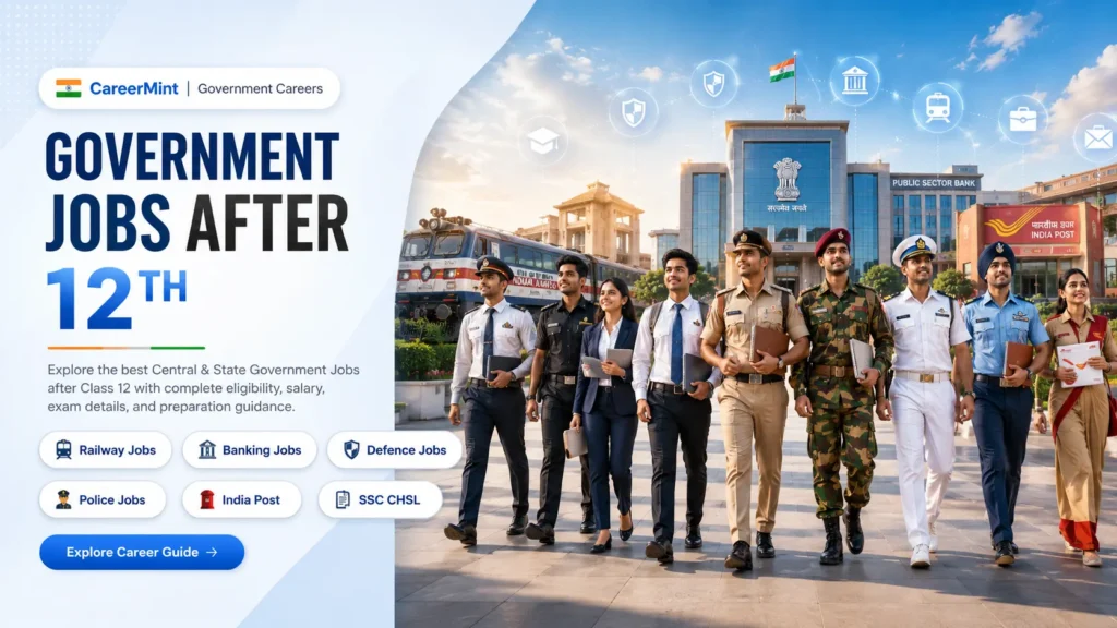 government jobs after 12th