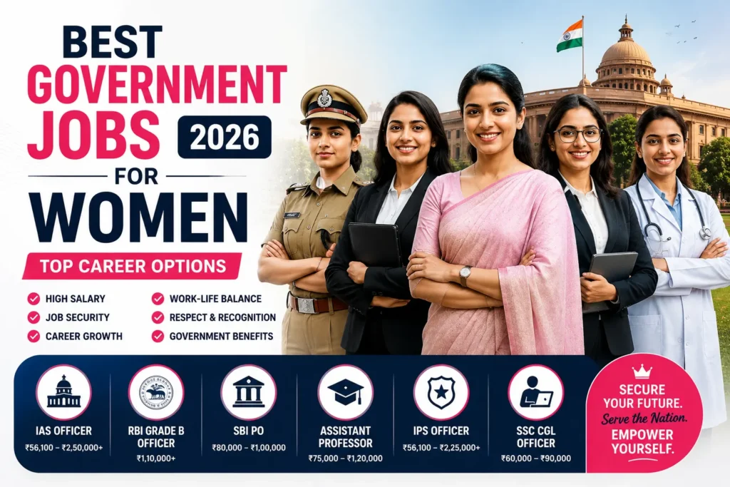 government jobs for women