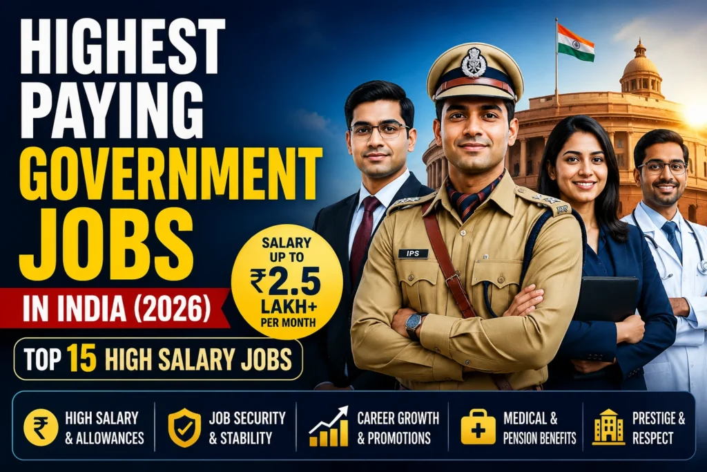 highest paying government jobs