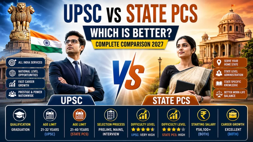 upsc vs state pcs